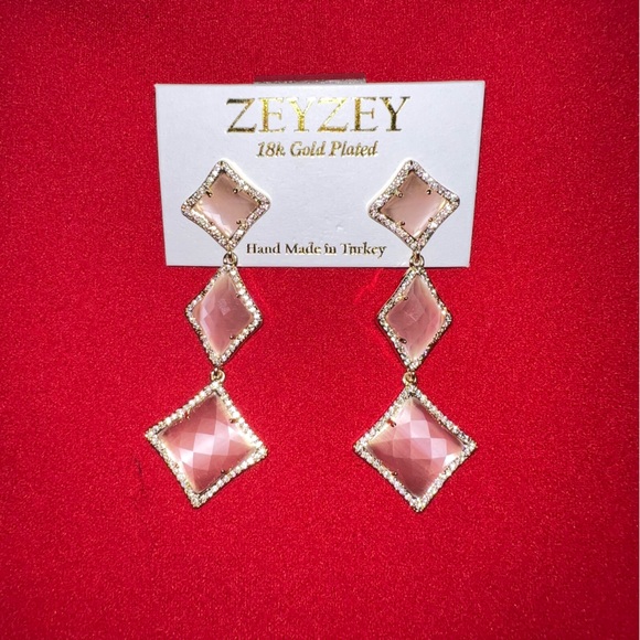 18k Gold P. Mother of Pearl Hand Made NEW
